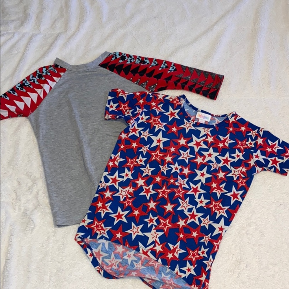 BOGO💙💙 boys size 6 Lularoe shirts